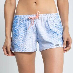 Reel Skipper Classic Board Shorts - Blue Scale Size M - *NWT*